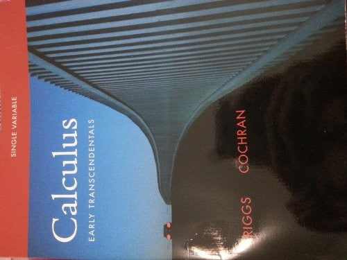 Single Variable Calculus