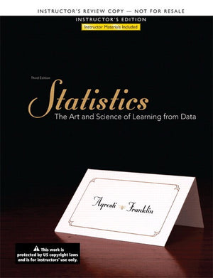 Instructor's Edition for Statistics