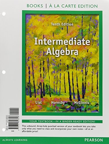 Intermediate Algebra