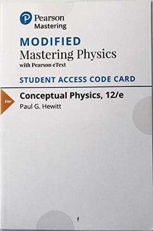 Mastering Physics with Pearson eText (up to 24 months) Access Code for Conceptual Physics (ValuePack Only)