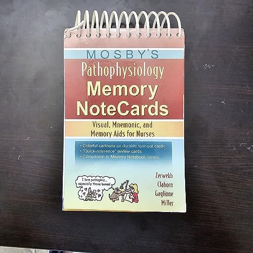 Mosby's Pathophysiology Memory NoteCards