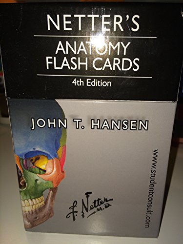 Netter's Anatomy Flash Cards