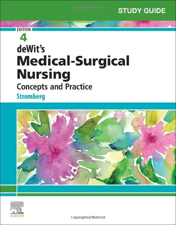 Study Guide for deWit's Medical-Surgical Nursing