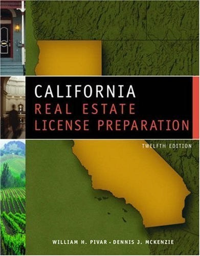 California Real Estate License Prep