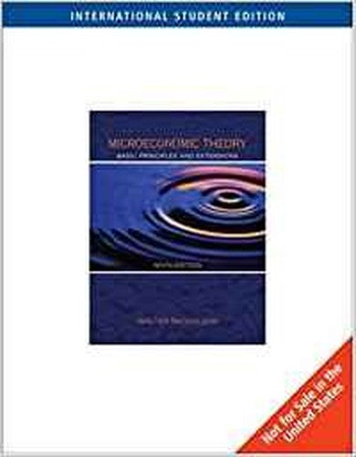 Microeconomic Theory