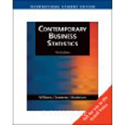 Contemporary Business Statistics