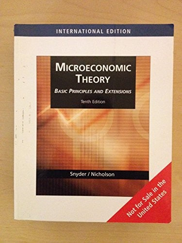 Microeconomic Theory