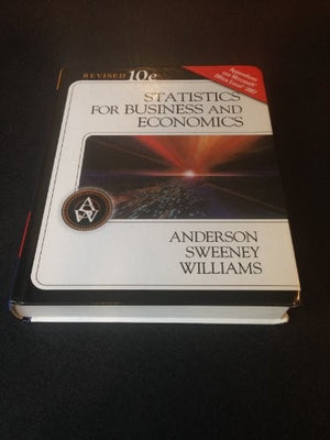 Statistics for Business and Economics