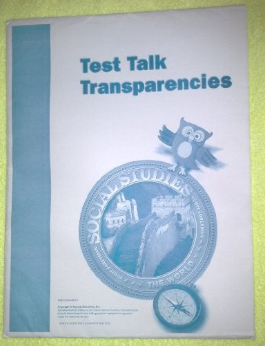 Test Talk Transparencies - Social Studies The World