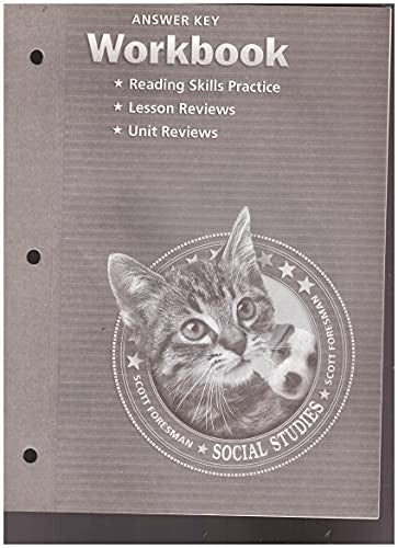 Scott Foresman Social Studies: Workbook and Answer Key