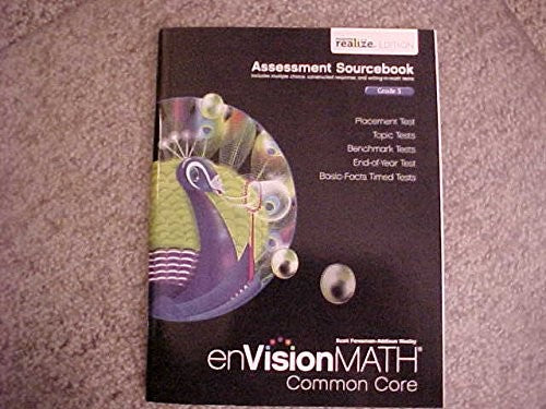 Envision Math Common Core Assessment Sourcebook Grade 5 Realize Edition
