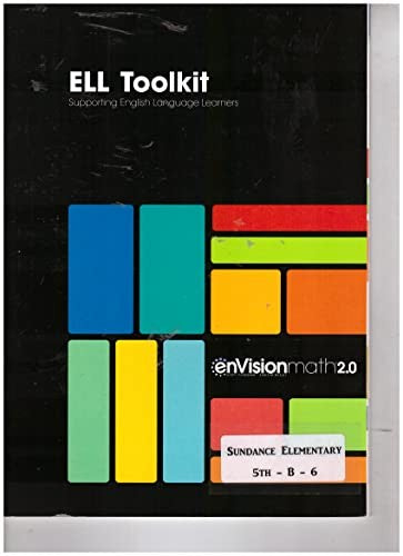 enVIsion math 2.0 ELL Toolkit Supporting English Language Learners