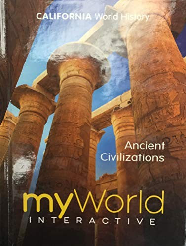 california world history, ancient civilization, my world interactive