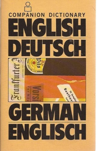 English-Deutsch, German-Englisch Dictionary