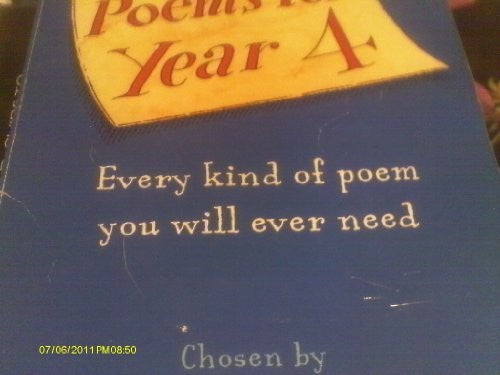Poems for Year 4