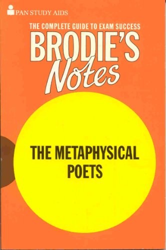 Brodie's Notes on Metaphysical Poets