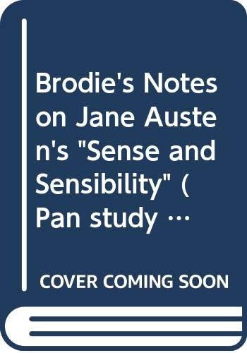 Brodie's Notes on Jane Austen's Sense and Sensibility