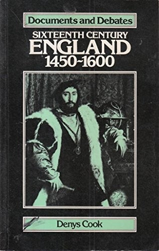 Sixteenth-century England, 1450-1600