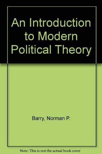 An Introduction to Modern Political Theory