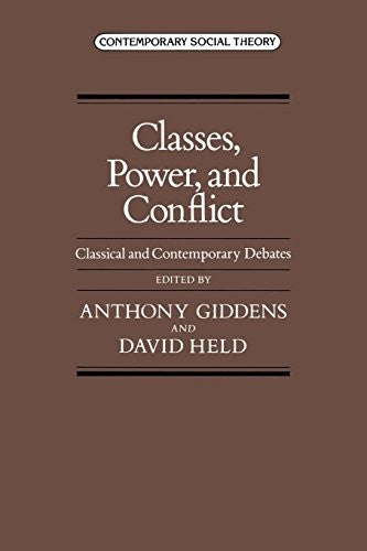 Classes, Power and Conflict