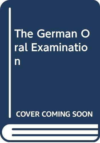 The German Oral Examination