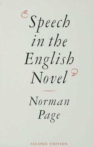 Speech in the English Novel