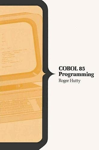 Cobol 85 Programming