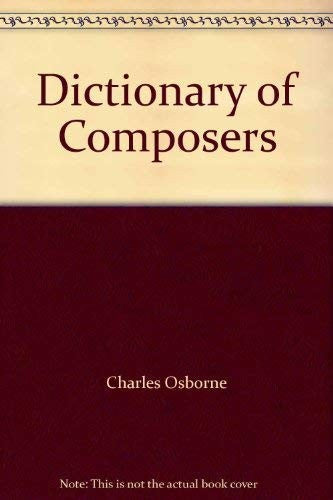Dictionary of Composers