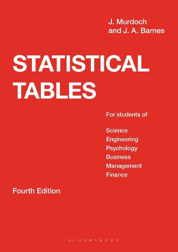 Statistical Tables