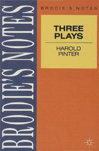 Pinter: Three Plays 