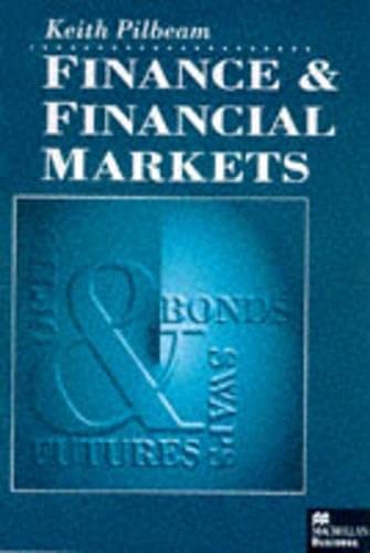 Finance and Financial Markets