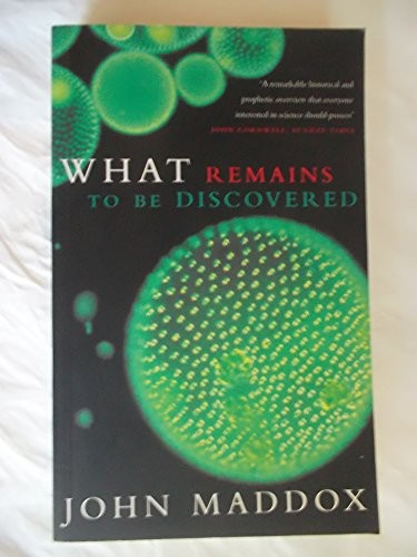 What Remains to be Discovered