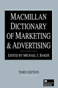 Dictionary of Marketing and Advertising 