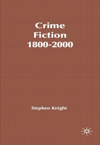 Crime Fiction, 1800-2000