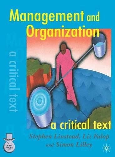 Management and Organization