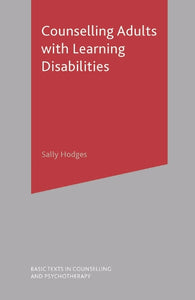 Counselling Adults with Learning Disabilities 