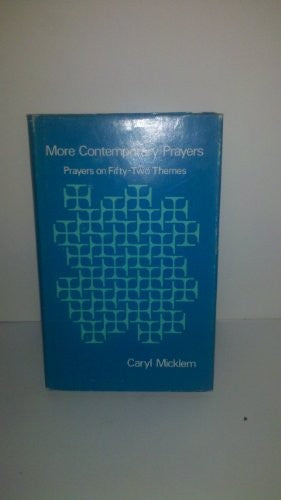 More Contemporary Prayers