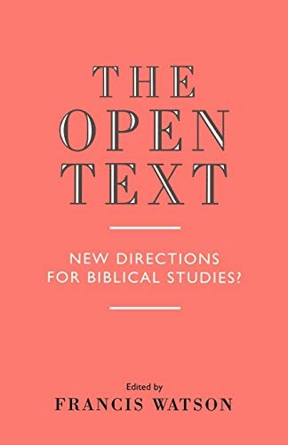 The Open Text