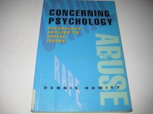 Concerning Psychology