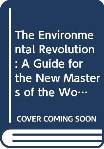 The Environmental Revolution