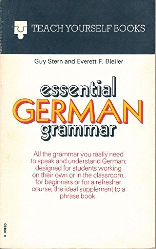 Essential German Grammar