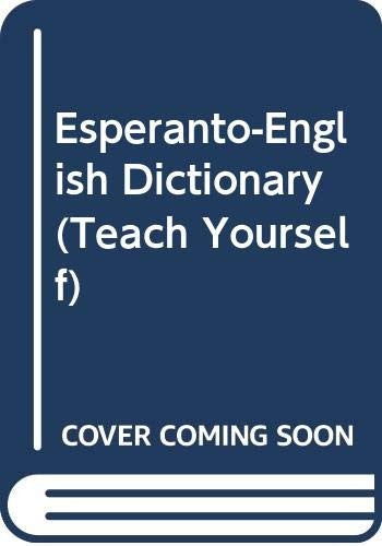 Esperanto-English Dictionary