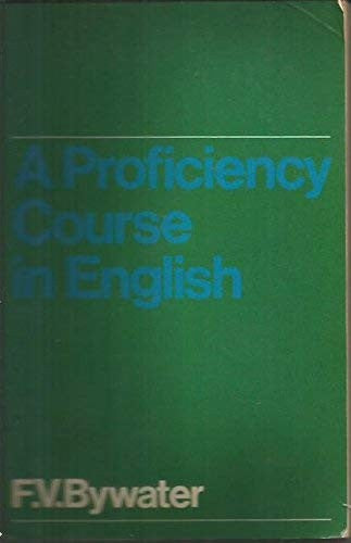 A Proficiency Course in English