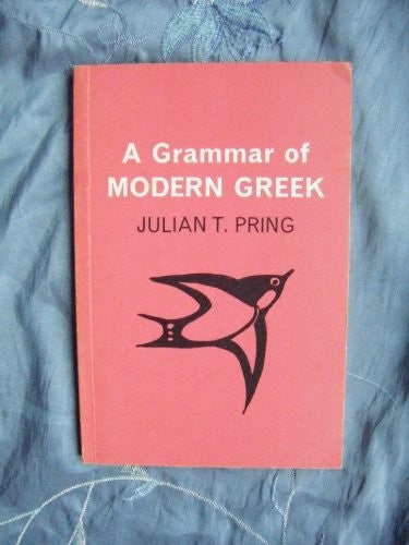 Grammar of Modern Greek
