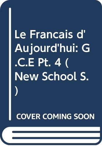 Le Francais d'Aujourd'hui