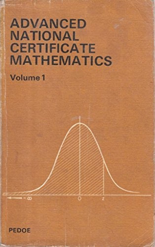 Advanced National Certificate Mathematics