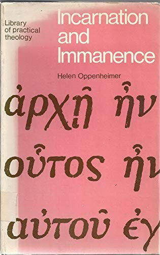 Incarnation and Immanence