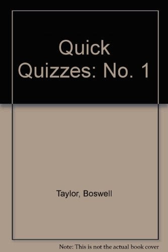 Quick Quizzes