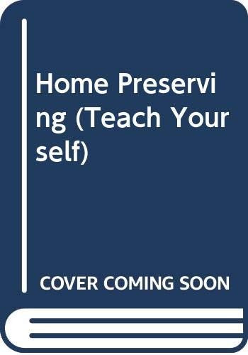 Home Preserving