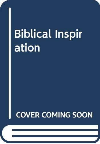 Biblical Inspiration